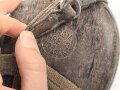 Feldflasche in Tropenausführung Wehrmacht, gebraucht, ungereinigt, Eigenwillige Konstruktion