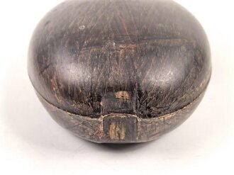 Feldflasche in Tropenausführung Wehrmacht, gebraucht, so zum Kriegsende nochmals Ausgegeben