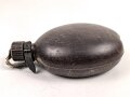 Feldflasche in Tropenausführung Wehrmacht, gebraucht, so zum Kriegsende nochmals Ausgegeben