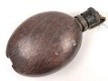 Feldflasche in Tropenausführung Wehrmacht, gebraucht, so zum Kriegsende nochmals Ausgegeben