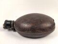 Feldflasche in Tropenausführung Wehrmacht, gebraucht, so zum Kriegsende nochmals Ausgegeben