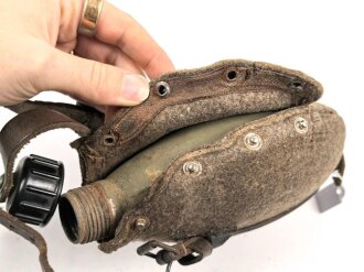 Feldflasche Wehrmacht, Gebraucht, ungereinigt