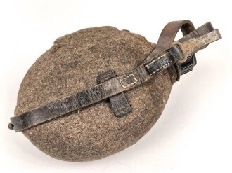 Feldflasche Wehrmacht, Gebraucht, ungereinigt