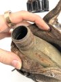 Feldflasche Wehrmacht, Gebraucht, ungereinigt