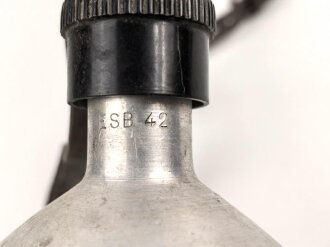 Feldflasche Wehrmacht, Gebraucht, ungereinigt, defekt