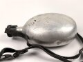Feldflasche Wehrmacht, Gebraucht, ungereinigt, defekt