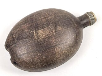 Korpus für eine Feldflasche in Tropenausführung der Wehrmacht , ungereinigt