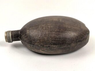Korpus für eine Feldflasche in Tropenausführung der Wehrmacht , ungereinigt