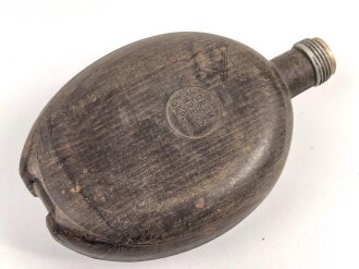 Korpus für eine Feldflasche in Tropenausführung der Wehrmacht , ungereinigt