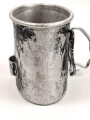 Becher für eine Feldflasche der Wehrmacht, Hersteller MN40