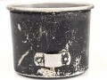 Becher  für eine Feldflasche der Wehrmacht, Hersteller MN40