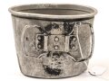 Becher  für eine Feldflasche der Wehrmacht, Hersteller MKK39