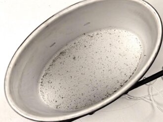 Becher  für eine Feldflasche der Wehrmacht, neuzeitliche Sammleranfertigung