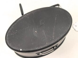 Becher  für eine Feldflasche der Wehrmacht, neuzeitliche Sammleranfertigung