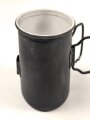 Becher  für eine Feldflasche der Wehrmacht, neuzeitliche Sammleranfertigung