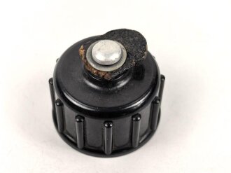 Schraubkappe für eine Feldflasche der Wehrmacht, Gebraucht