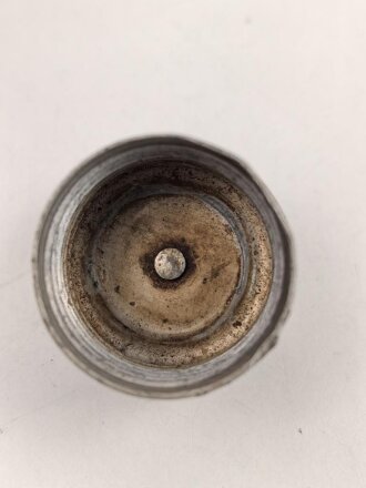 Schraubkappe für eine Feldflasche der Wehrmacht, Gebraucht