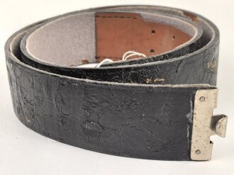 Lackleder Koppelriemen  Wehrmacht. Das Unterfutter leicht...