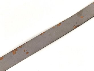 Lackleder Koppelriemen  Wehrmacht. Das Unterfutter leicht mottig, Gesamtlänge 94cm