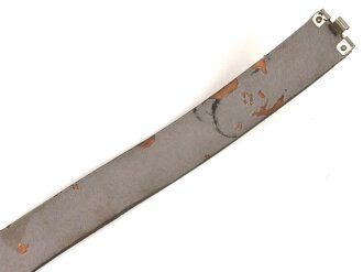 Lackleder Koppelriemen  Wehrmacht. Das Unterfutter leicht mottig, Gesamtlänge 94cm