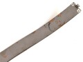 Lackleder Koppelriemen  Wehrmacht. Das Unterfutter leicht mottig, Gesamtlänge 94cm