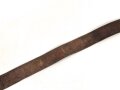 Koppelriemen für Mannschaften der Wehrmacht. Eisernenr Gegenhalt, späte Ausführung, Gesamtlänge 88cm