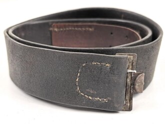Koppelriemen für Mannschaften der Wehrmacht. Eiserner Gegenhalt, Gesamtlänge 92cm