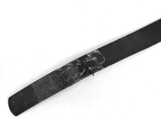 Koppelriemen für Angehörige von Parteiverbänden . Schwarzes Ersatzmaterial, unvollständig, Gesamtlänge 96cm