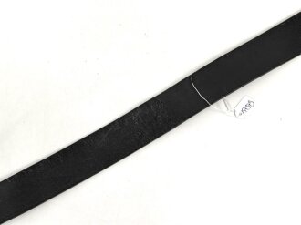 Koppelriemen für Angehörige von Parteiverbänden . Schwarzes Ersatzmaterial, unvollständig, Gesamtlänge 96cm
