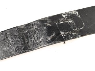 Koppelriemen für Angehörige von Parteiverbänden . Schwarzes Ersatzmaterial, unvollständig, Gesamtlänge 96cm