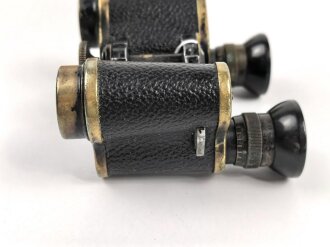 Doppelfernrohr "Trieder Binocle" von Goerz Berlin. Klare Durchsicht, guter Gesamtzustand