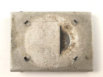 Heer, Koppelschloss für Mannschaften, Aluminium , das aufgeklammerte Emblem fehlt