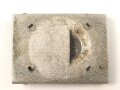 Heer, Koppelschloss für Mannschaften, Aluminium , das aufgeklammerte Emblem fehlt