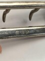 Schieße zum Zweidornkoppel für Parteiverbände. Nickel, RZM UE27. Höhe innen gemessen 61mm