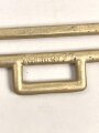 Hakenfang für eine Feldbinde für politische Leiter der NSDAP. Aluminium eloxiert, RZM M4/27
