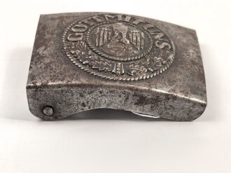 Heer, Koppelschloss für Mannschaften aus Eisen, entnazifiziert RODO