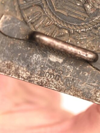 Heer, Koppelschloss für Mannschaften aus Eisen, entnazifiziert RODO