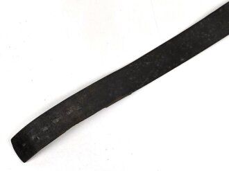 Koppelriemen für Mannschaften der Wehrmacht. Aluminium Gegenhalt, Gesamtlänge 97cm