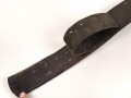 Koppelriemen für Mannschaften der Wehrmacht. Aluminium Gegenhalt, Gesamtlänge 97cm