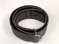 Koppelriemen für Mannschaften der Wehrmacht. Aluminium Gegenhalt, Gesamtlänge 97cm