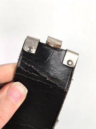 Deutschland nach 1945, schwarzer Koppelriemen, Gesamtlänge 101cm