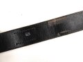 Deutschland nach 1945, schwarzer Koppelriemen, Gesamtlänge 101cm