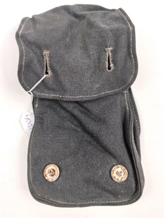 Blaue Koppeltasche für einen Ersatz Gasmaskenfilter...