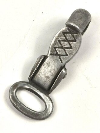 Haken aus Leichtmetall für die Feldflasche der Wehrmacht