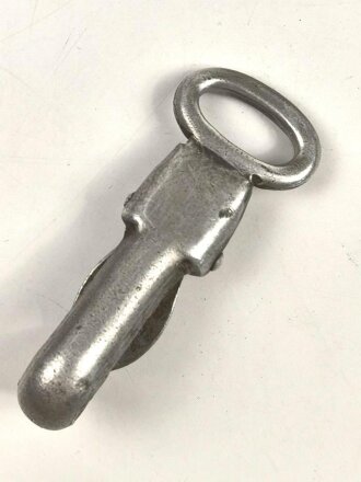 Haken aus Leichtmetall für die Feldflasche der Wehrmacht