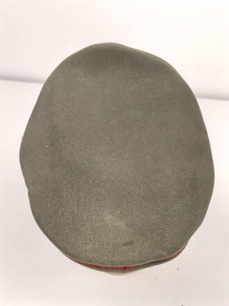 Heer, Schirmmütze für Mannschaften der Artillerie. Ungereinigter Speicherfund