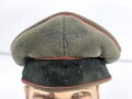 Heer, Schirmmütze für Mannschaften der Artillerie. Ungereinigter Speicherfund