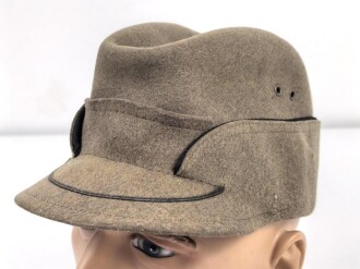 Reichsarbeitsdienst, Mütze für Mannschaften  Vorne fehlt der braune Besatzstreifen, sonst gut, Kopfgrösse etwa 56