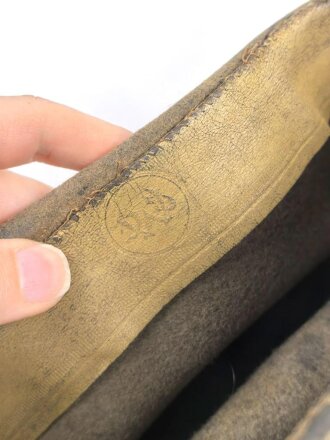 Reichsarbeitsdienst, Mütze für Mannschaften  Vorne fehlt der braune Besatzstreifen, sonst gut, Kopfgrösse etwa 56