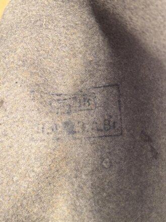 Reichsarbeitsdienst, Mütze für Mannschaften  Vorne fehlt der braune Besatzstreifen, sonst gut, Kopfgrösse etwa 56